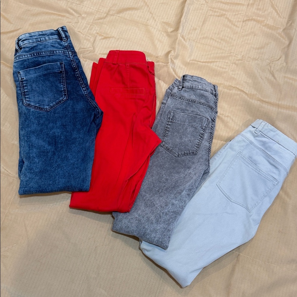 H&M and Divided Lot of 4 Jeans/Pants